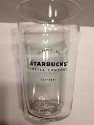 Starbucks  Beveled Cold Brew Drink Glass 2017 Collector,16oz - Sold on eBay Dec, 1st 2018 for $10.00
