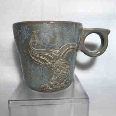 Starbucks Siren Mermaid Tail Anniversary Edition Coffee Mug 2014 12 Ounces - Sold on eBay Dec, 1st 2018 for $27.56
