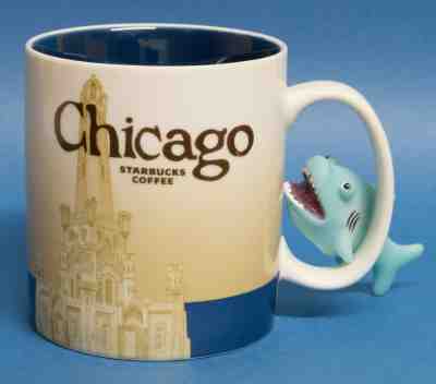 Starbucks Chicago 16oz Coffee Mug, Global Icon Series - Discontinued - Sold on eBay Dec, 1st 2018 for $19.99