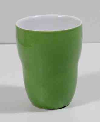 Starbucks Aida Green Double Walled Insulated Coffee Mug Cup No Handle 2008 - Sold on eBay Dec, 1st 2018 for $7.46