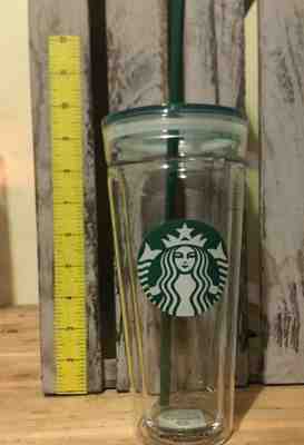STARBUCKS Tumbler 20 oz Venti GLASS Double Wall Cold Cup 20oz 2017 NWOT RARE - Sold on eBay Dec, 1st 2018 for $60.00