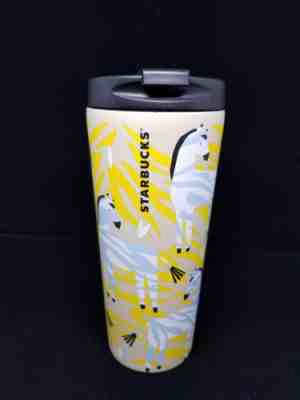 Starbucks Zebra Print HOT or COLD Drink Stainless Steel Travel Cup Tumbler 16 oz - Sold on eBay Dec, 1st 2018 for $24.00