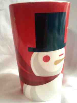 Starbucks Winking Snowman Holiday Christmas Latte Tall Coffee Mug Cup 2012 - Sold on eBay Dec, 1st 2018 for $6.00