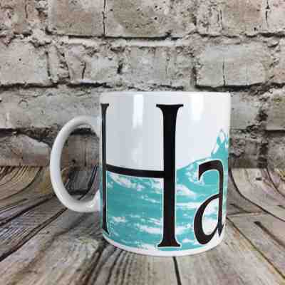 Starbucks Hawaii City Mug Collector Series 2007 Oversized Ceramic Coffee Mug - Sold on eBay Dec, 1st 2018 for $8.00