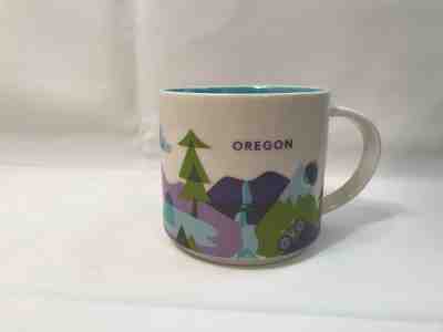 Starbucks YAH Mug OREGON You Are Here Collection 2015 14 oz Starbucks Coffee - Sold on eBay Dec, 1st 2018 for $18.00