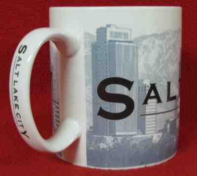 SALT LAKE CITY Starbucks Mug - Skyline Mug Series One - 2002- USA Seller  - NWT - Sold on eBay Dec, 1st 2018 for $22.50