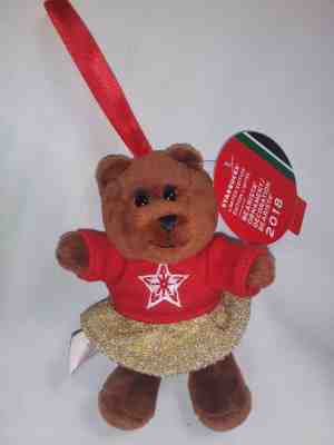 Starbucks Holiday 2018 BEARISTA Bear plush ????  ORNAMENT GIRL - Sold on eBay Dec, 1st 2018 for $14.99