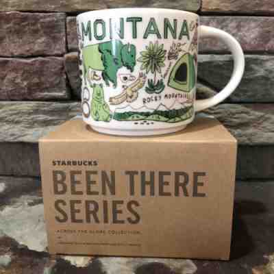 Starbucks Montana Been There Series 14oz Coffee Cup Mug LOT OF 2 - Sold on eBay Dec, 1st 2018 for $53.98