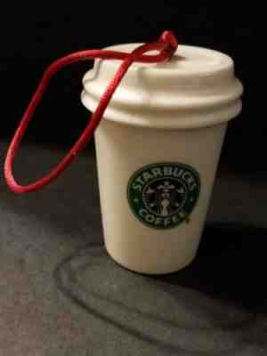 NEW STARBUCKS Holiday 2006 Christmas Tree Collectible ORNAMENT White Cup Mermaid - Sold on eBay Dec, 1st 2018 for $8.85