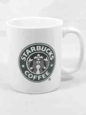 Starbucks 6 oz Small Demi Coffee Mug Cup White W/ Green Siren Mermaid Logo 2006 - Sold on eBay Dec, 1st 2018 for $12.99