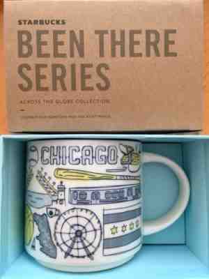 Starbucks Coffee 14 oz Been There Series Mug 2018 CHICAGO, Illinois Cup NWT &box - Sold on eBay Dec, 1st 2018 for $18.95