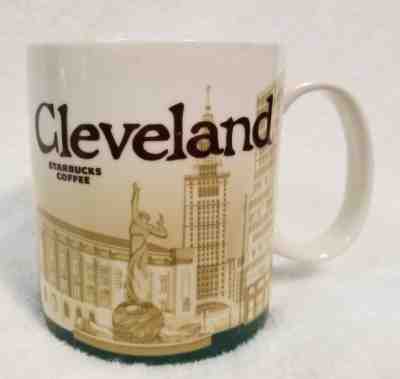 Starbucks Coffee Mug Cleveland Ohio 2009 Global Icon Collectors Series 16 fl.oz. - Sold on eBay Dec, 1st 2018 for $64.00