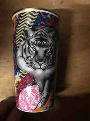 NWT Starbucks TRISTAN EATON Ceramic Tumbler 2018 Tiger Sumatra  - Sold on eBay Dec, 1st 2018 for $49.99
