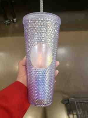 *NEW Starbucks 2018 Holiday Rainbow Iridescent Tumbler Cold Cup 24 OZ* - Sold on eBay Dec, 1st 2018 for $30.00