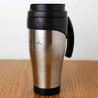 Starbucks Stainless Steel Insulated Travel Coffee Mug Barista Japan Retired - Sold on eBay Dec, 1st 2018 for $14.99