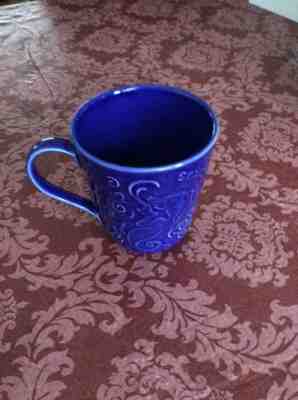 STARBUCK'S **VINTAGE* 16 OZ. COBALT BLUE COFFEE MUG - Sold on eBay Dec, 1st 2018 for $24.95