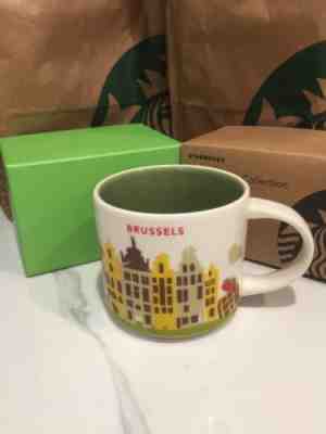 STARBUCKS ~ Brussels ~ "You Are Here" Icon Mug (NEW) ~14 Oz Belgium NWT - Sold on eBay Dec, 1st 2018 for $30.99