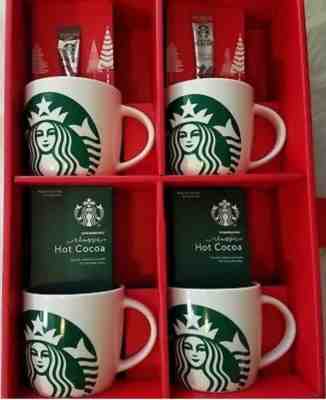 Starbucks Mug Gift Set Holiday Christmas Birthday Coffee Collect Mermaid 14 oz - Sold on eBay Dec, 1st 2018 for $34.98