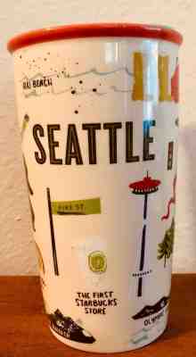 2017 Starbucks Local Series Tumbler Seattle Exclusive Ceramic Mug 12oz NEW - Sold on eBay Dec, 1st 2018 for $25.00