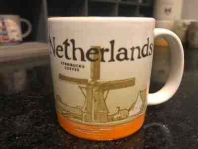 NETHERLANDS Starbucks Collector Series Demitasse Espresso Mini Mug 3 Oz RARE! - Sold on eBay Dec, 1st 2018 for $14.00