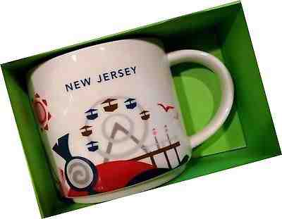 New Jersey Starbucks You Are Here Collection Mug, 14 Oz - Sold on eBay Dec, 1st 2018 for $21.84