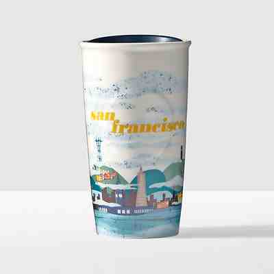 Starbucks San Francisco, California Double Wall Traveler, 10 fl oz - Sold on eBay Dec, 1st 2018 for $24.99