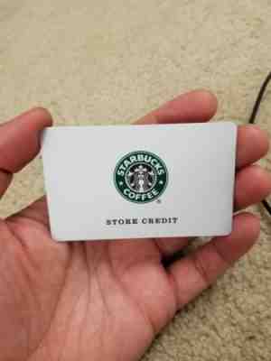 Starbucks 2001 USA Old Logo White Store Credit Card Siren Mermaid 6019 RARE - Sold on eBay Nov, 30th 2018 for $5.25