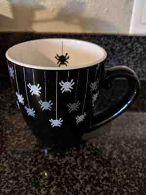 Starbucks Mug Black Barista SPIDERS Coffee Cup 2002 - Sold on eBay Dec, 2nd 2018 for $12.00