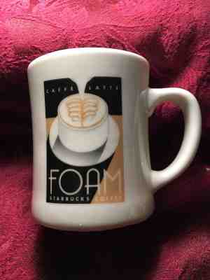 2002 Starbucks Vintage FOAM Barista Mug: Brand New and Gorgeous! - Sold on eBay Dec, 1st 2018 for $12.00