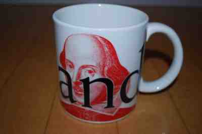 Starbucks Mug England Coffee Cup 2002 20 oz City Mug  Nice! Shakespeare - Sold on eBay Nov, 30th 2018 for $21.79