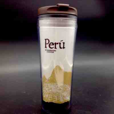 Used Starbucks Peru Plastic Tumbler 2004 12 oz - Sold on eBay Oct, 18th 2018 for $26.00