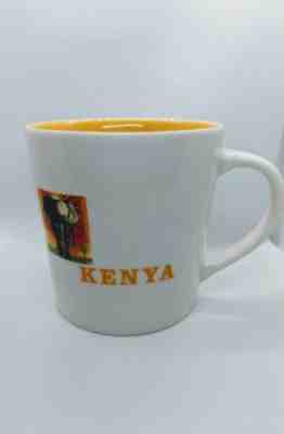STARBUCKS 2005 KENYA Africa Arabia Elephant Coffee Mug Cup Original Series 16oz - Sold on eBay Nov, 30th 2018 for $10.00
