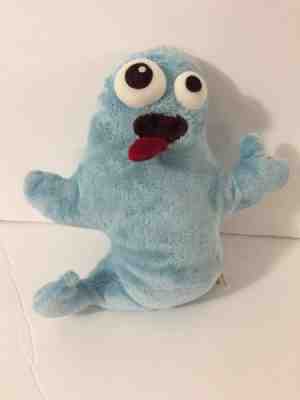 STARBUCKS Plush 2006 ghost GHOUL blue monster tag has marker on it - Sold on eBay Dec, 1st 2018 for $9.90