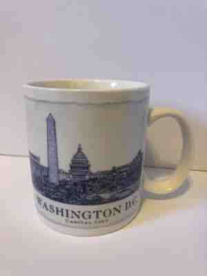 Starbucks Coffee Mug Washington DC Capital City 18 oz 2007 Architecture Series - Sold on eBay Nov, 27th 2018 for $10.99