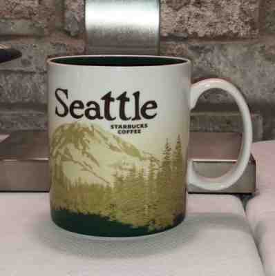 Starbucks City Mug Estate Find Seattle Collector Series 2008 - Sold on eBay Dec, 1st 2018 for $76.00