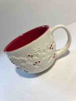 Starbucks 2008 Holiday Holly Berries & Dove Coffee Cup/Mug  12 Ounces Christmas - Sold on eBay Dec, 1st 2018 for $5.00