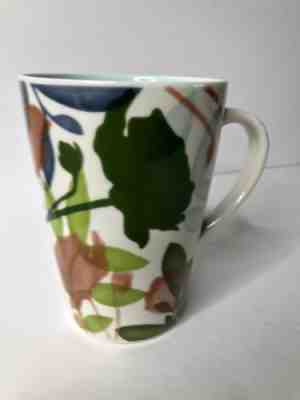 Starbucks 2009 Bone China Watercolor Fall Floral Design 16oz. Mug - Sold on eBay Dec, 1st 2018 for $20.00