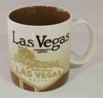 2009 Starbucks 16 oz Las Vegas City Icon Collector Series Coffee Tea Cup Mug New - Sold on eBay Dec, 1st 2018 for $19.99