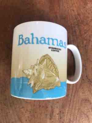 Large Starbucks City Mug BAHAMAS Conch Shell 2009 coffee cup Selector Series - Sold on eBay Nov, 30th 2018 for $13.50