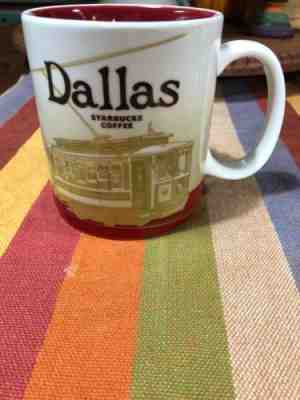 Starbucks Dallas Coffee Mug Cup City Icon Series Collection Collector 16oz Texas - Sold on eBay Nov, 30th 2018 for $13.50