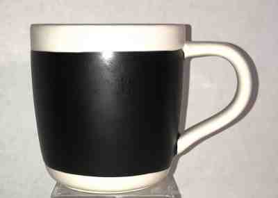 STARBUCKS COFFEE CO. Celebration Chalkboard Mug 2009 Write On The Side No Marker - Sold on eBay Nov, 30th 2018 for $7.99