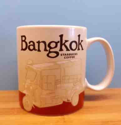 BANGKOK STARBUCKS 2009 GLOBAL ICON CITY COLLECTOR SERIES MUG  - Sold on eBay Nov, 30th 2018 for $26.00