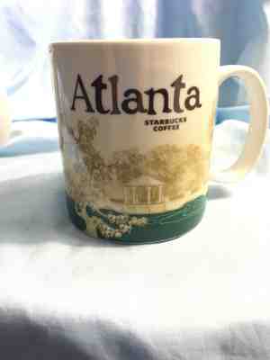 STARBUCKS ATLANTA CITY MUG COLLECTOR SERIES 2009 DISCONTINUED - Sold on eBay Nov, 28th 2018 for $9.99