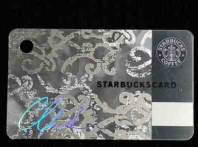 Starbucks 2009 Christian Siriano mini Card RARE New Key Chain  - Sold on eBay Nov, 28th 2018 for $3.00