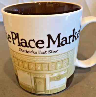 Starbucks Pike Place Market 2010 Collector Series Icon Coffee Mug 16 oz - Sold on eBay Dec, 2nd 2018 for $25.00