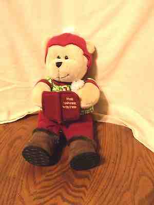 Starbucks Bearista 97th Edition 2010 Christmas Plush Teddy Bear 10" - Sold on eBay Nov, 15th 2018 for $4.95