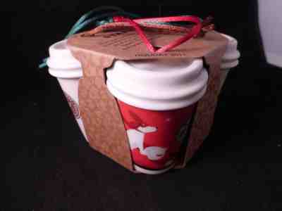 NWT 2011 Starbucks 4 Pack Holiday Christmas Ornaments Logo Evolution Siren - Sold on eBay Dec, 1st 2018 for $19.99