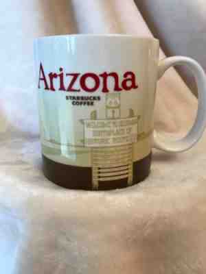 Starbucks 2011 Arizona Global Collector Series Coffee Mug Cup  Route 66 - Sold on eBay Dec, 1st 2018 for $8.99