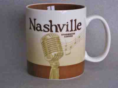 Starbucks Global Icon Collector Series Mug, Nashville 16 oz. 2011 MINT - Sold on eBay Nov, 30th 2018 for $14.99