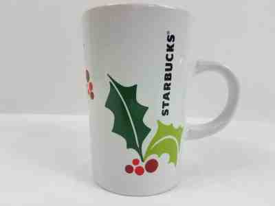 Starbucks Coffee Cup 10.6 oz Mug Holly & Berries 2011 Christmas Holiday Green - Sold on eBay Nov, 30th 2018 for $9.74